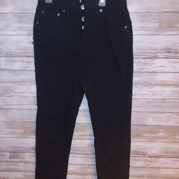 Girlfriend Style Black Jeans - Picture 2 of 3